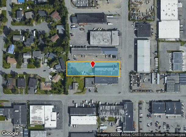  4750 Gambell St, Anchorage, AK Parcel Map