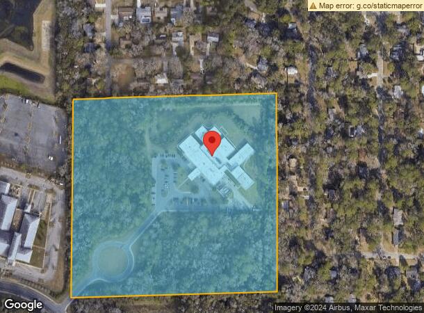  1554 Surgeons Dr, Tallahassee, FL Parcel Map