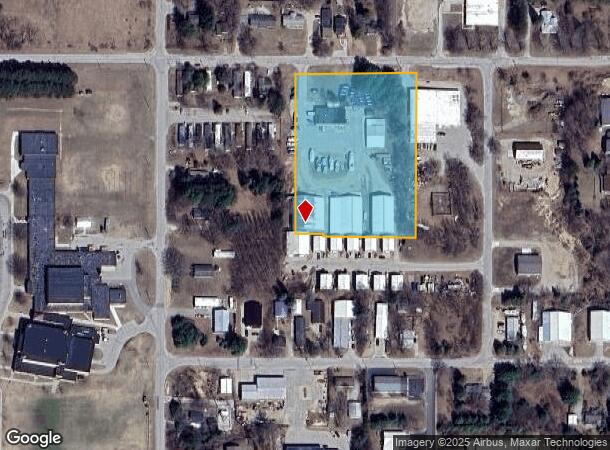 1218 Elm St, Frankfort, MI Parcel Map