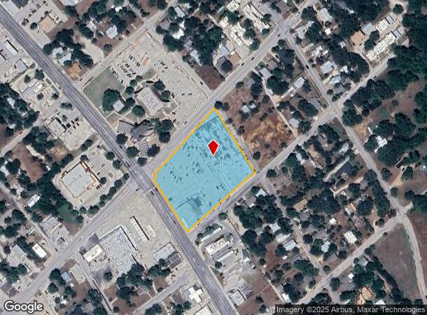  1400 Austin Ave, Brownwood, TX Parcel Map