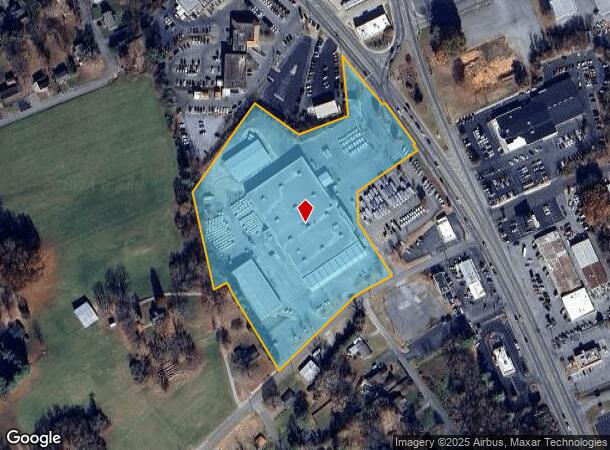  2805 N Roan St, Johnson City, TN Parcel Map