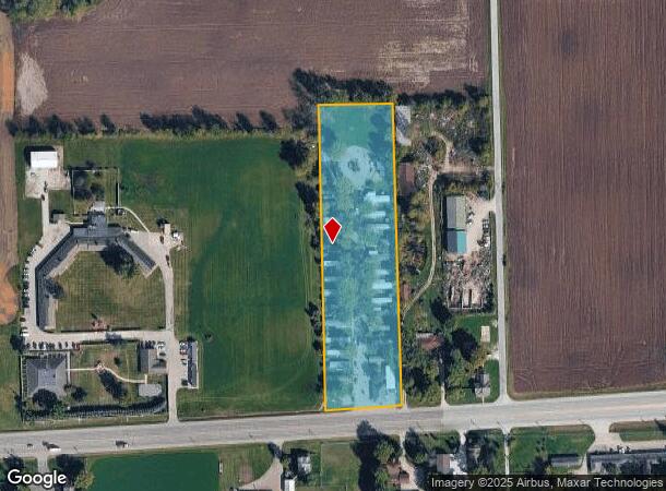 5318 W Us Highway 40, Greenfield, IN Parcel Map