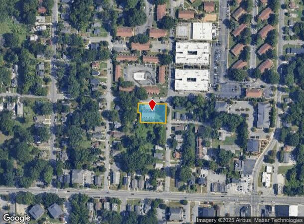  2001 Sherwood St, Greensboro, NC Parcel Map