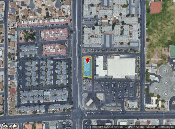  3210 S Decatur Blvd, Las Vegas, NV Parcel Map