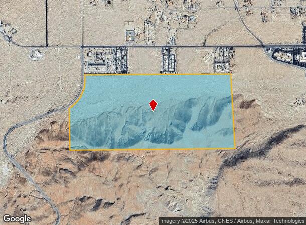 Montezuma Valley Rd, Borrego Springs, CA Parcel Map