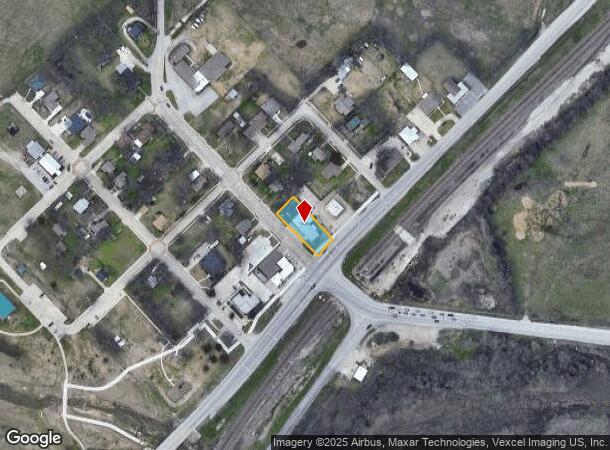  100 Main St, Fort Worth, TX Parcel Map