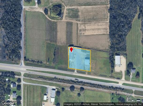11106 Highway 14, Delcambre, LA Parcel Map