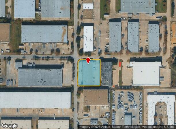 2132 113Th St, Grand Prairie, TX Parcel Map