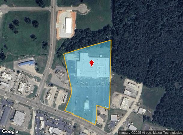 1301 N Hervey St, Hope, AR Parcel Map