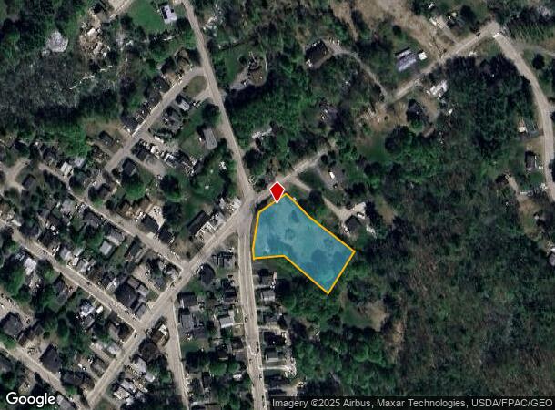  3 Beaver Hill Rd, Springvale, ME Parcel Map