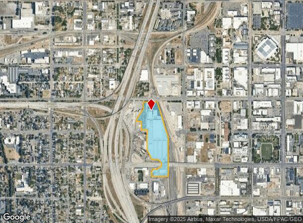  669 W 200 S, Salt Lake City, UT Parcel Map