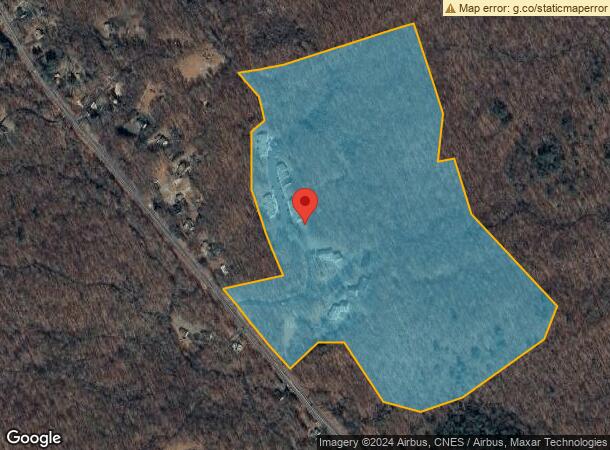  609 Merrow Rd, Tolland, CT Parcel Map