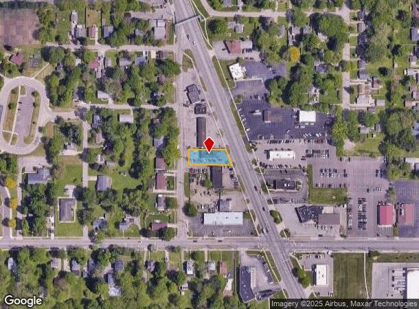  6020 S Cedar St, Lansing, MI Parcel Map