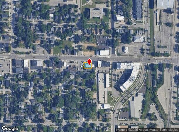  658 Fulton St W, Grand Rapids, MI Parcel Map