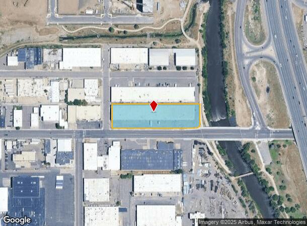 2505 W 8Th Ave, Denver, CO Parcel Map