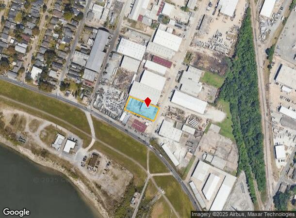 108 Industrial Ave, New Orleans, LA Parcel Map