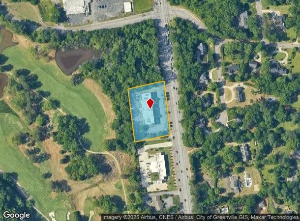  850 S Pleasantburg Dr, Greenville, SC Parcel Map