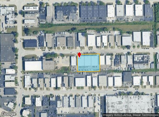 1321 Louis Ave, Elk Grove Village, IL Parcel Map