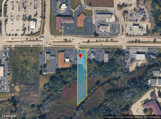  2419 W Washington St, West Bend, WI Parcel Map