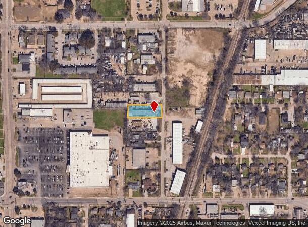  627 N Main St, Irving, TX Parcel Map