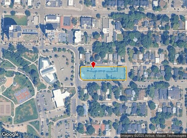  821 E Mullan Ave, Coeur D Alene, ID Parcel Map