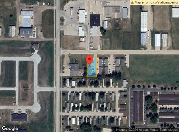  1114 Cornell St, Vermillion, SD Parcel Map