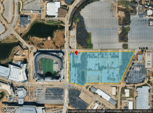 1905 Arlington Downs Rd, Arlington, TX Parcel Map