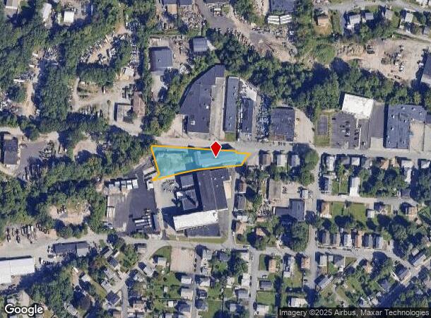  64 Mill St, Johnston, RI Parcel Map