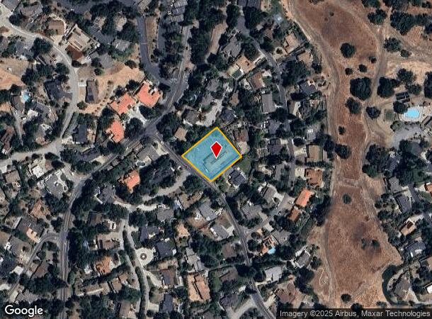  16820 Jackson Oaks Dr, Morgan Hill, CA Parcel Map