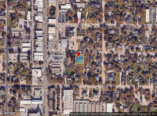 212 E Franklin St, Grapevine, TX Parcel Map