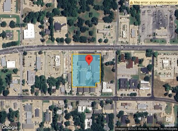  716 E Tyler St, Athens, TX Parcel Map