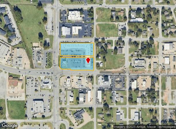  501 W Main St, Jenks, OK Parcel Map