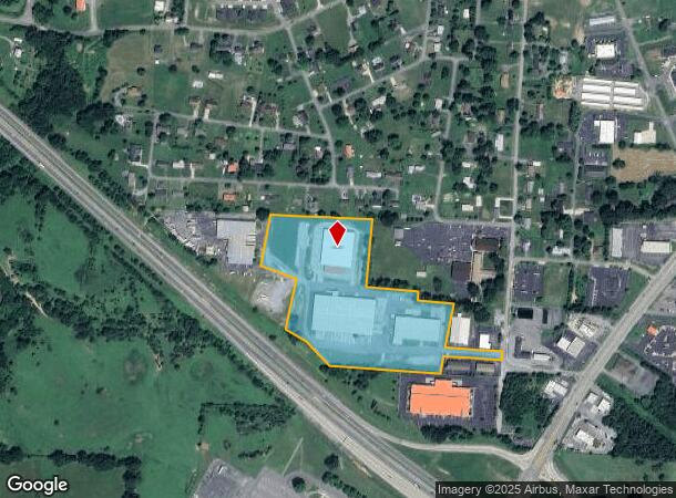 122 Kwick Way Ln, Johnson City, TN Parcel Map