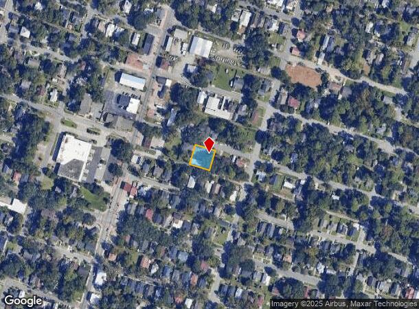  1119 Ne 36Th St, Savannah, GA Parcel Map