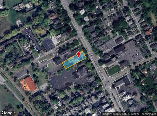 110 N Main St, Canandaigua, NY Parcel Map