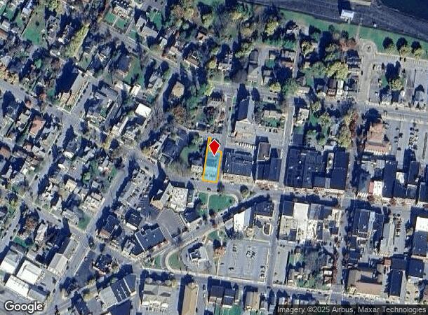  25 W Main St, Lock Haven, PA Parcel Map