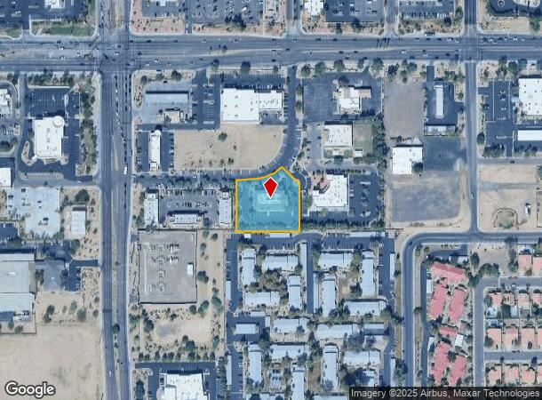  1835 W Chandler Blvd, Chandler, AZ Parcel Map