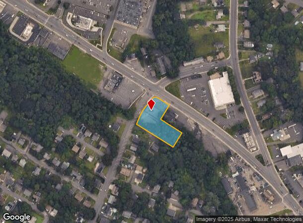  646 Hill St, Waterbury, CT Parcel Map