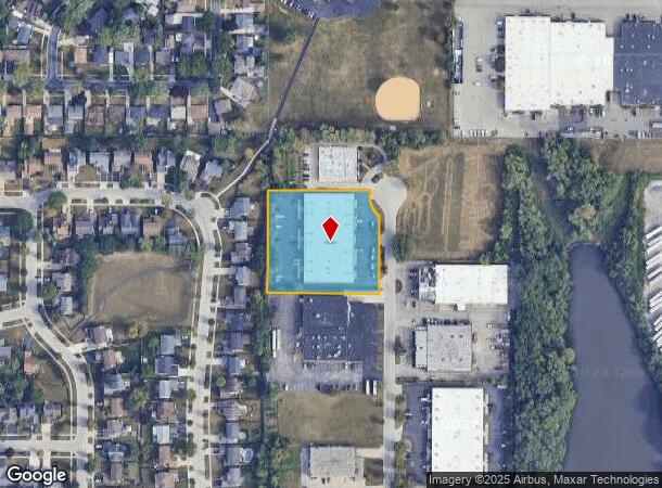  830 Seton Ct, Wheeling, IL Parcel Map