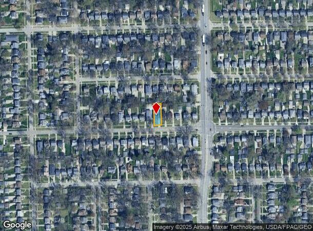 2524 Berdan Ave, Toledo, OH Parcel Map