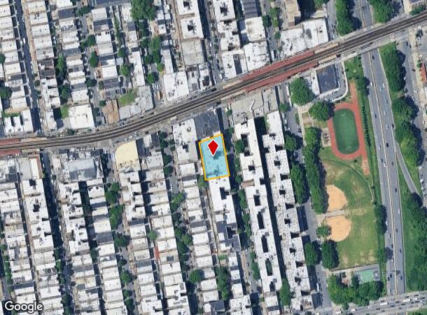  1167 Stratford Ave, Bronx, NY Parcel Map