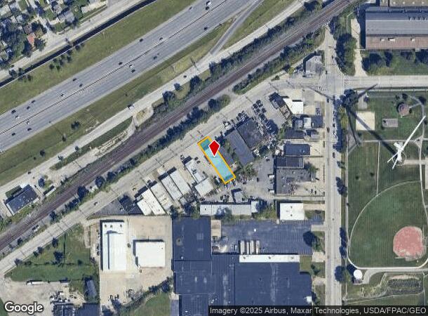 21800 Saint Clair Ave, Euclid, OH Parcel Map