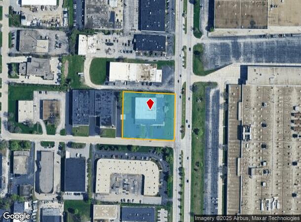 3425 N 124Th St, Brookfield, WI Parcel Map