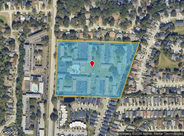  3501 Townsend Blvd, Jacksonville, FL Parcel Map