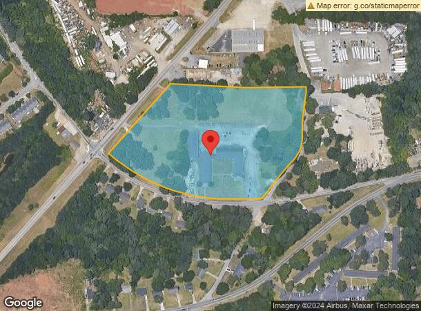  1260 Old Conley Rd, Conley, GA Parcel Map