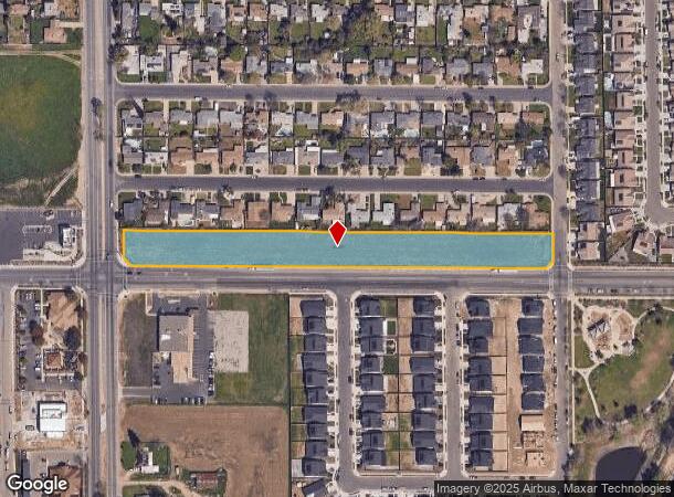  2916 E Tulare Ave, Visalia, CA Parcel Map