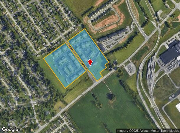  900 Lighthouse Dr, Jeffersonville, IN Parcel Map