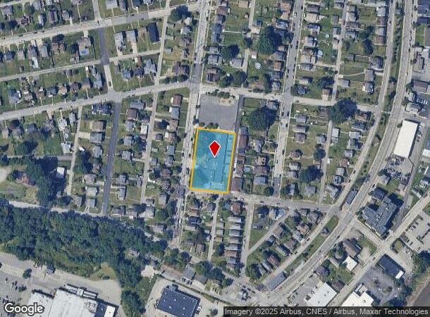  1819 Ellsworth Ave, Carnegie, PA Parcel Map