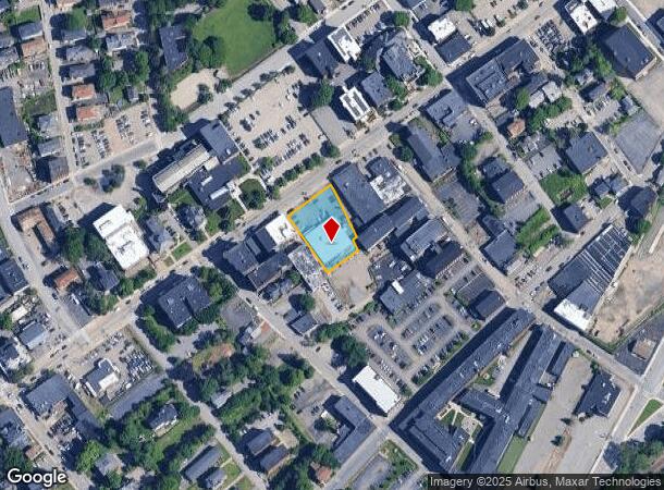  745 Main St, Worcester, MA Parcel Map