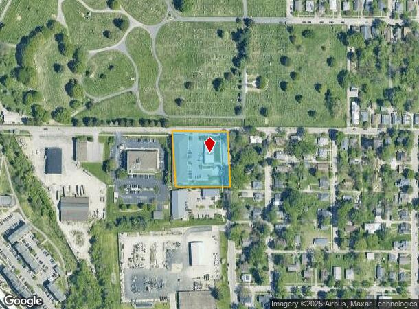 1105 W 3Rd St, Bloomington, IN Parcel Map